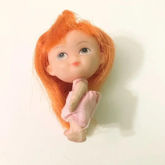 Vintage Liddle Kiddle Clone Doll 2.5 Inch  Tall - Picture 9 of 15